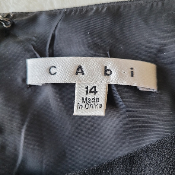 Cabi Elegant Black Sleeveless Dress - Picture 3 of 10